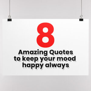 A4 Vinyl Quote Sticker Sheet (8-in-1)