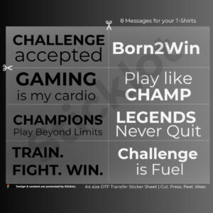 Sports & Games | Stick 8 Text Messages onany  8 T Shirts | Vol 2
