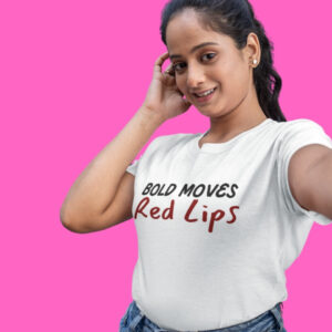 India’s top collection of custom T-shirts for women is here! Explore quote tees online at Sticklot – made to speak.