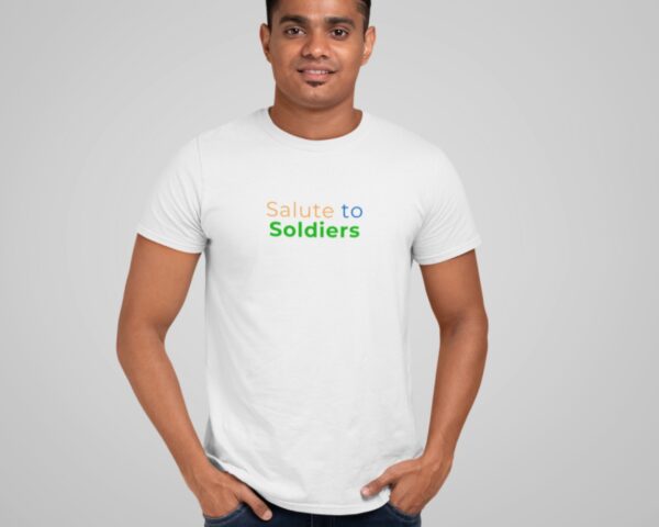 White T-Shirts with black Quote for Men & Women – Sticklot India