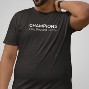 Black T-Shirts with white Quote for Men & Women – Sticklot India