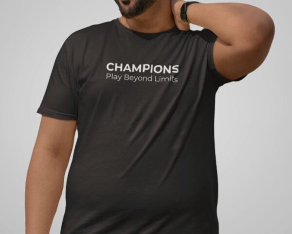Black T-Shirts with white Quote for Men & Women – Sticklot India