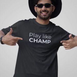 Black T-Shirts with white Quote for Men & Women – Sticklot India