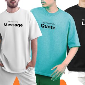 Personalized DTF sticker for text print on any T-shirt