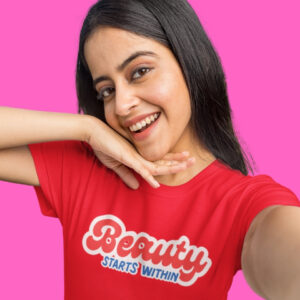 India’s top collection of custom T-shirts for women is here! Explore quote tees online at Sticklot – made to speak.